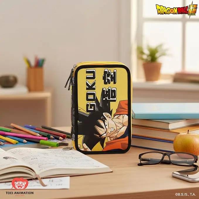 PANINI Dragonball Astuccio 3 Zip Giallo - 5378