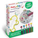 PENTEL Kit 5 Penne Sfera Gel Hybrid Grip Dual Metallic