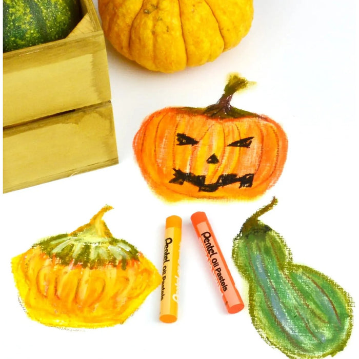 PENTEL 12 Pastelli Olio Arts