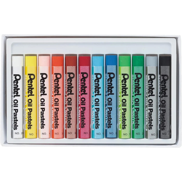 PENTEL 12 Pastelli Olio Arts