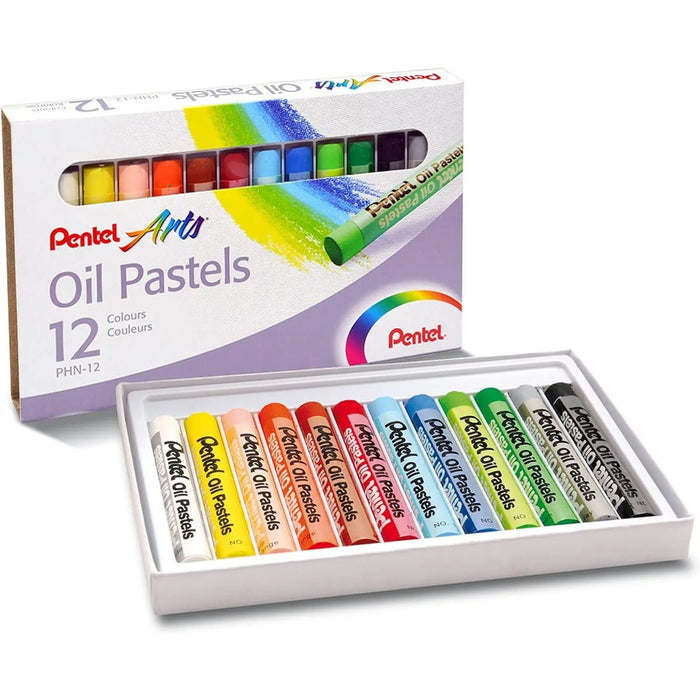 PENTEL 12 Pastelli Olio Arts