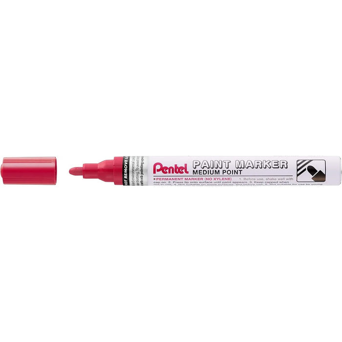 PENTEL Paint Marker Mmp10 Rosso