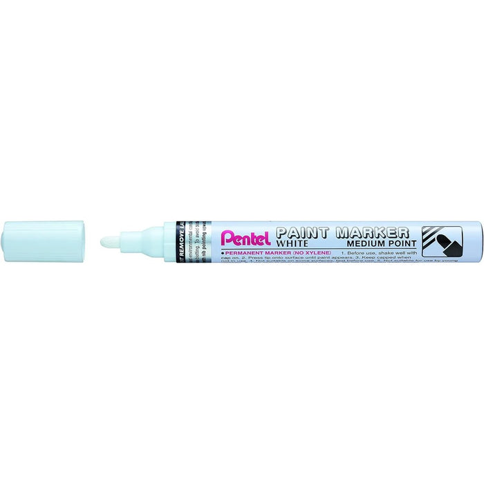 PENTEL Paint Marker Mmp10 Bianco