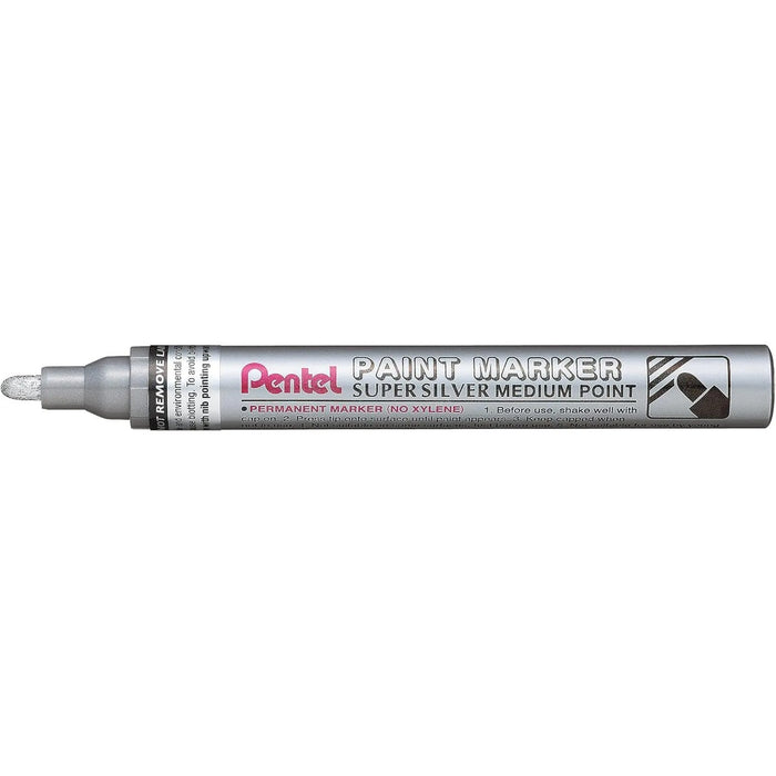 PENTEL Paint Marker Mmp10 Argento