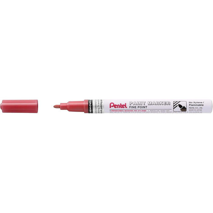 PENTEL Paint Marker Msp10 Rosso Perla