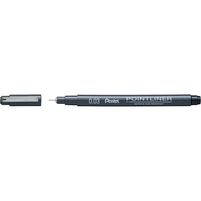 PENTEL Penna Pointliner 0 03 Nero