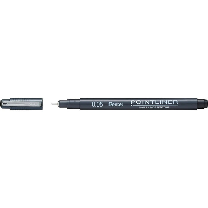 PENTEL Penna Pointliner 0 05 Nero