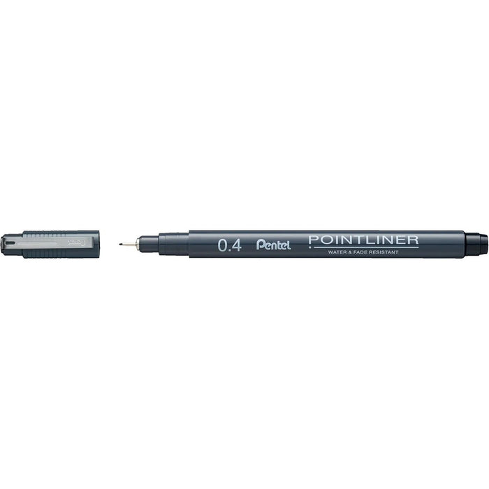 PENTEL Penna Pointliner 0 4 Nero