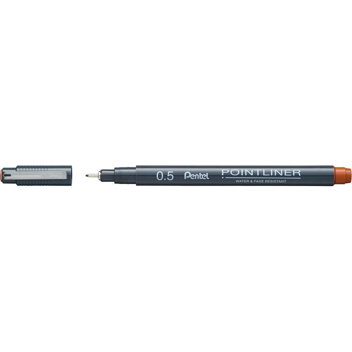 PENTEL Penna Pointliner 0 5 Sanguigna