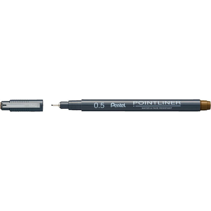 PENTEL Penna Pontiliner 0 5 Seppia