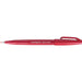 PENTEL Pennarello Sign Pen Brush Rosso