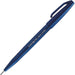 PENTEL Pennarello Sign Pen Brush Blu