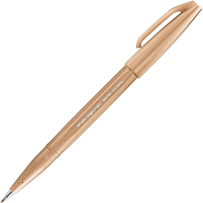 PENTEL Pennarello Sign Pen Brush Sabbia