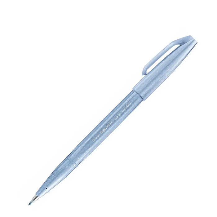PENTEL Pennarello Sign Pen Brush Blu Reale