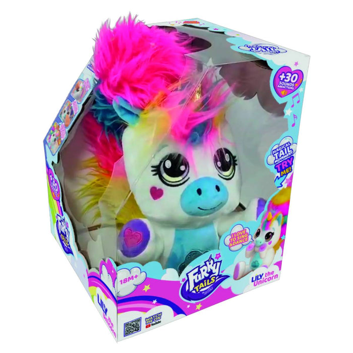 GIOCHERIA Unicorno Furry Tails - POS240165