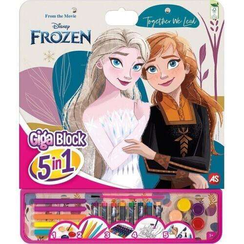 GIOCHERIA Set Da Disegno Frozen 5 In 1 Con Accessori - POS250000