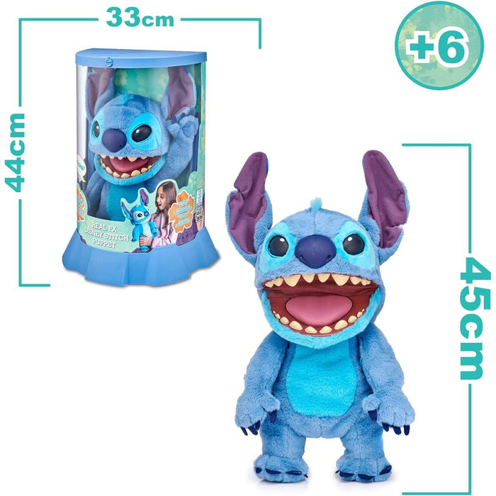 GIOCHERIA Stitch Real Fx Marionetta Super Divertente - TTC29000