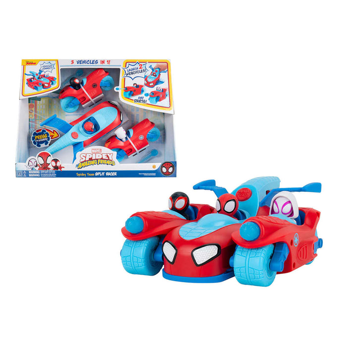 REI TOYS Spidey Veicolo Deluxe 3 In 1 Trasformabile - SP040500