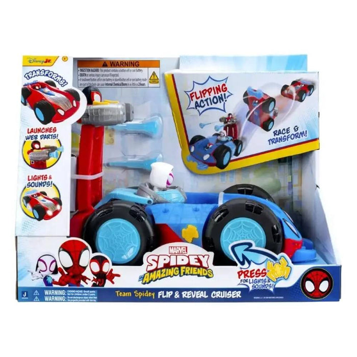 REI TOYS Spidey Veicolo Deluxe Ribaltabile - SP071100
