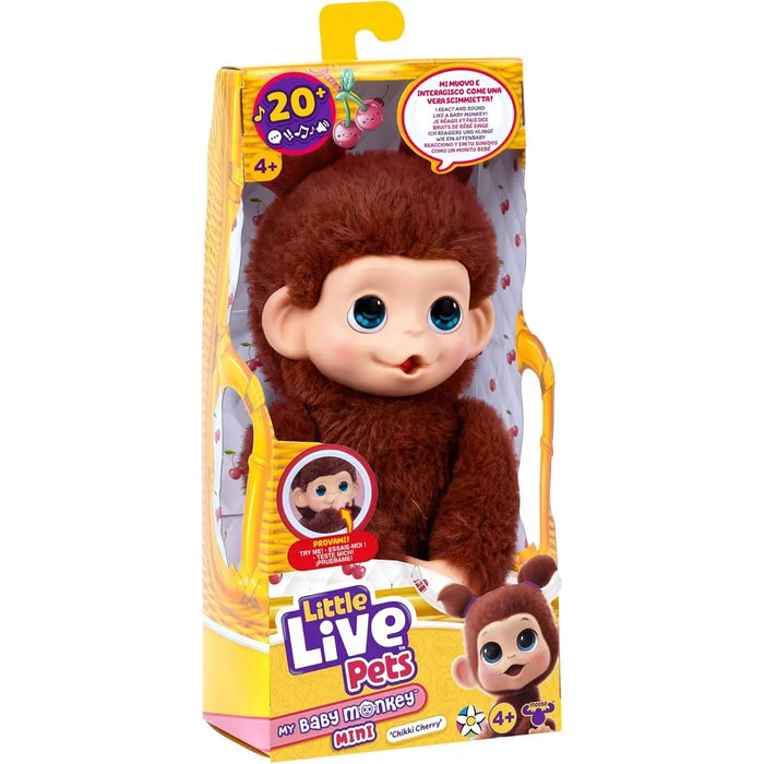 ROCCO GIOCATTOLI Little Live Pets My Baby Monkey