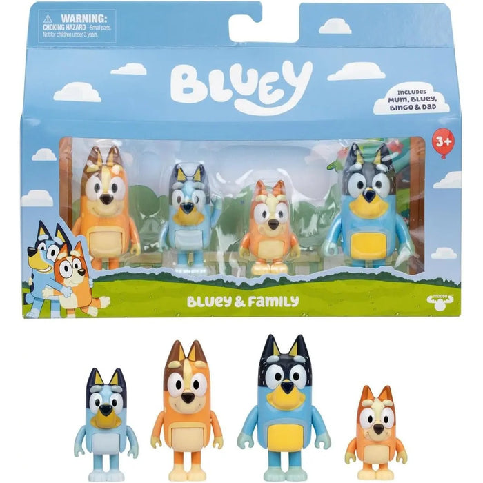 ROCCO GIOCATTOLI Bluey 4 Personaggi