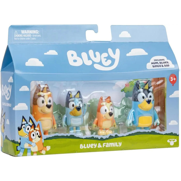 ROCCO GIOCATTOLI Bluey 4 Personaggi