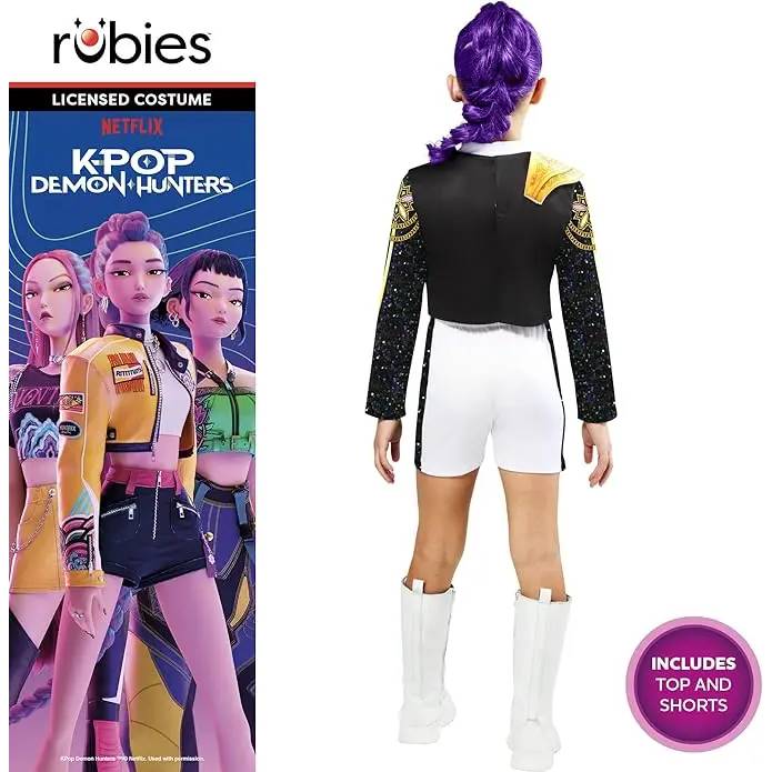 RUBIES Costume K Pop Rumi Gold Classic M - 1003631-M