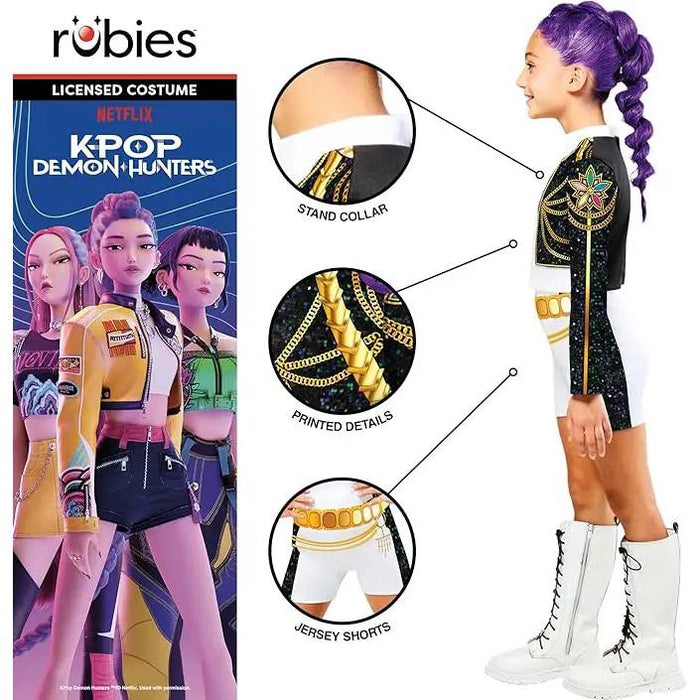 RUBIES Costume K Pop Rumi Gold Classic Xs - 1003631-XS