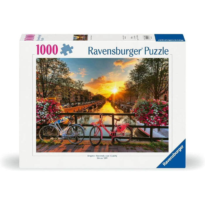 RAVENSBURGER Biciclette Ad Amsterdam Puzzle 1000 Pezzi - 00662