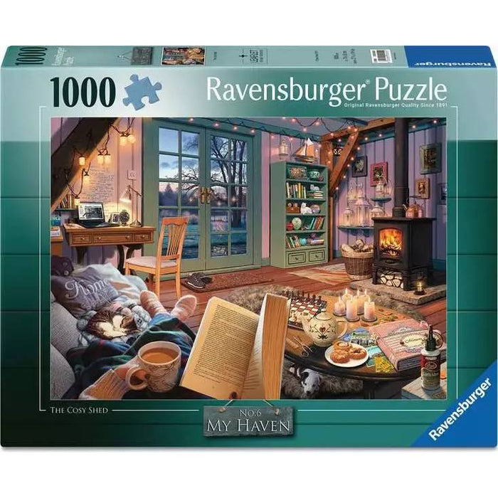 RAVENSBURGER Rifugio Accogliente Puzzle 1000 Pezzi - 12000050