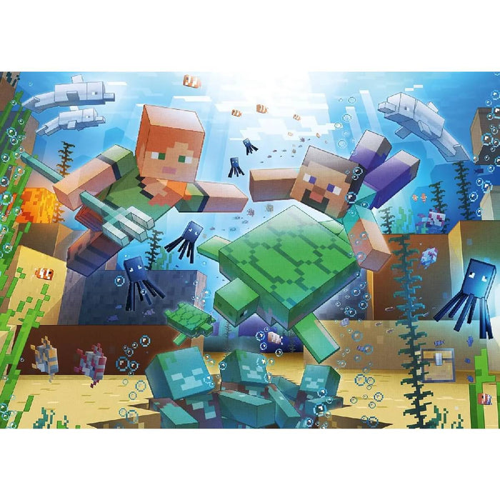 RAVENSBURGER Minecraft Mosaic Puzzle 1000 Pezzi - 12000421
