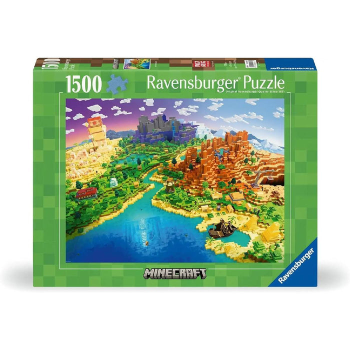 RAVENSBURGER Minecraft Puzzle 1500 Pezzi - 12000433