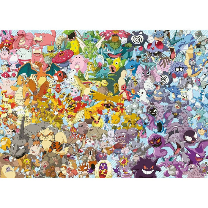 RAVENSBURGER Pokemon Challenge Puzzle 1000 Pezzi - 12000460