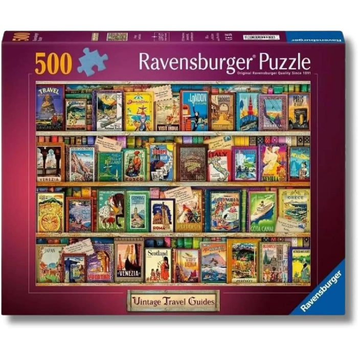 RAVENSBURGER Viaggi Vintage Puzzle 500 Pezzi - 12000508