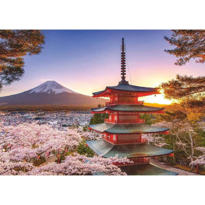 RAVENSBURGER Ciliegi In Fiore E Monte Fuji Puzzle 1000 Pezzi - 120005827