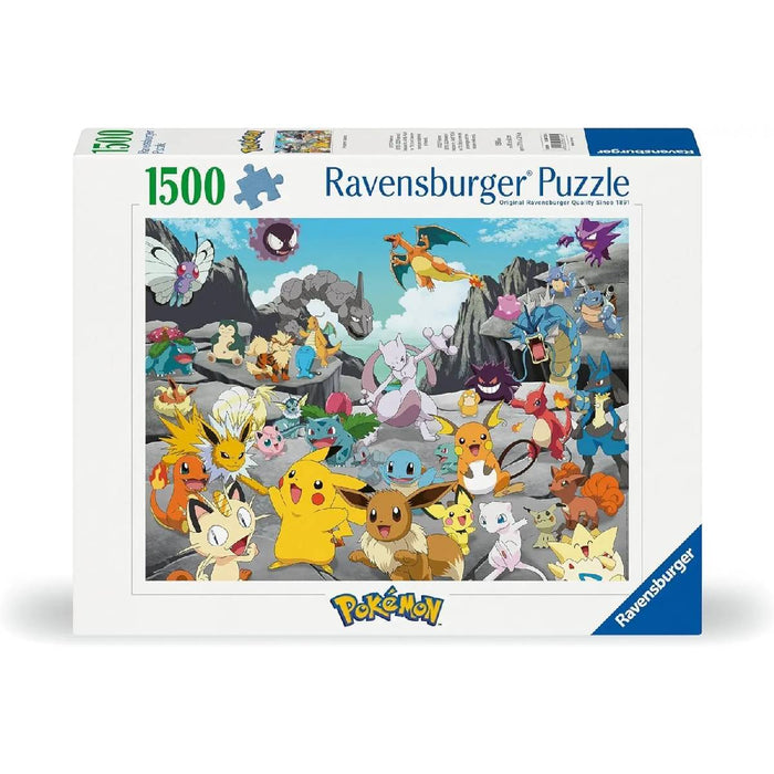 RAVENSBURGER Pokemon Classics Puzzle 1500 Pezzi - 12000726