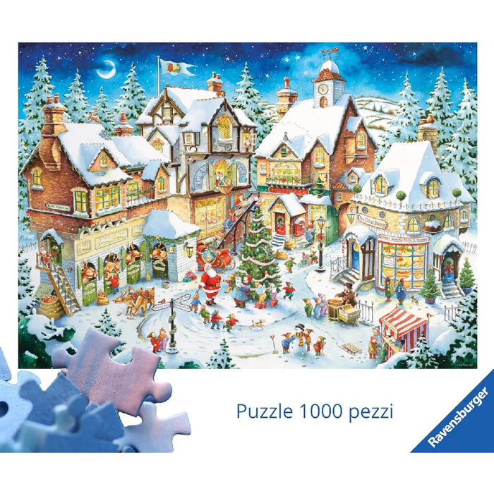 RAVENSBURGER 50 Anniversario Villaggio Di Natale Puzzle 1000 Pezzi - 12001271