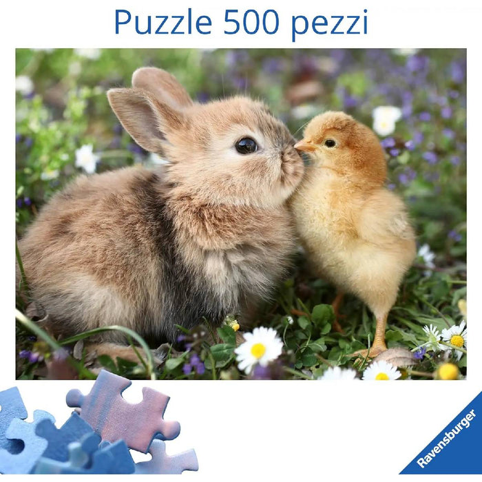 RAVENSBURGER Puppies Collection Coniglietto Puzzle 500 Pezzi - 12001900