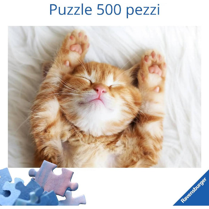 RAVENSBURGER Gattino Sognatore Puzzle 500 Pezzi - 12001905