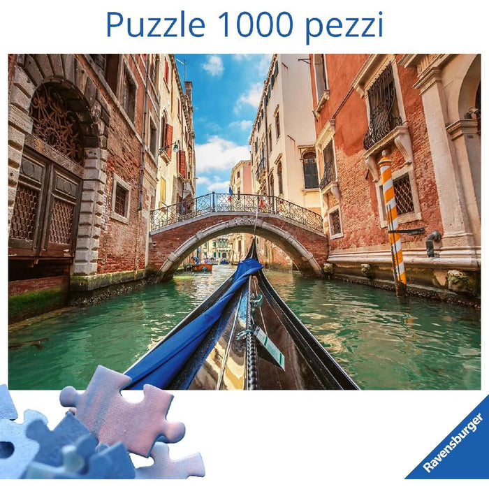 RAVENSBURGER Canale Di Venezia Puzzle 1000 Pezzi - 12001911