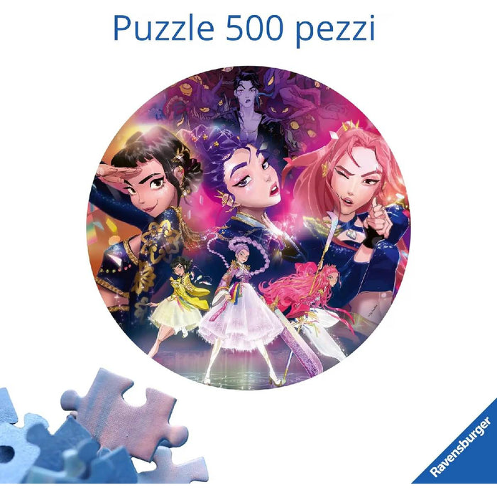 RAVENSBURGER Kpop Demon Hunters Puzzle 500 Pezzi - 12002052