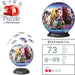 RAVENSBURGER Kpop Demon Hunters Puzzleball 72 Pezzi