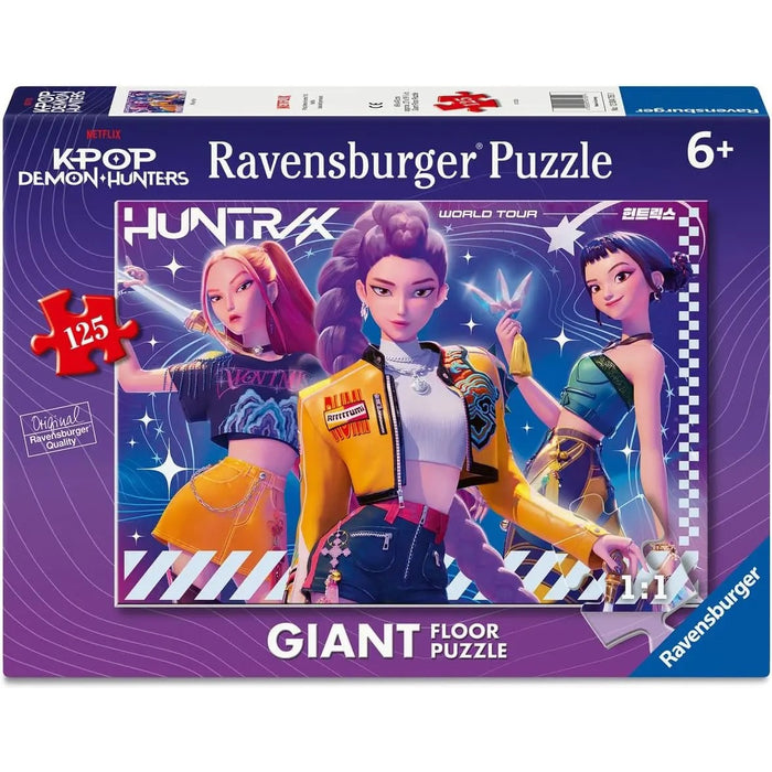 RAVENSBURGER Giant K Pop Demon Hunters Puzzle 125 Pezzi