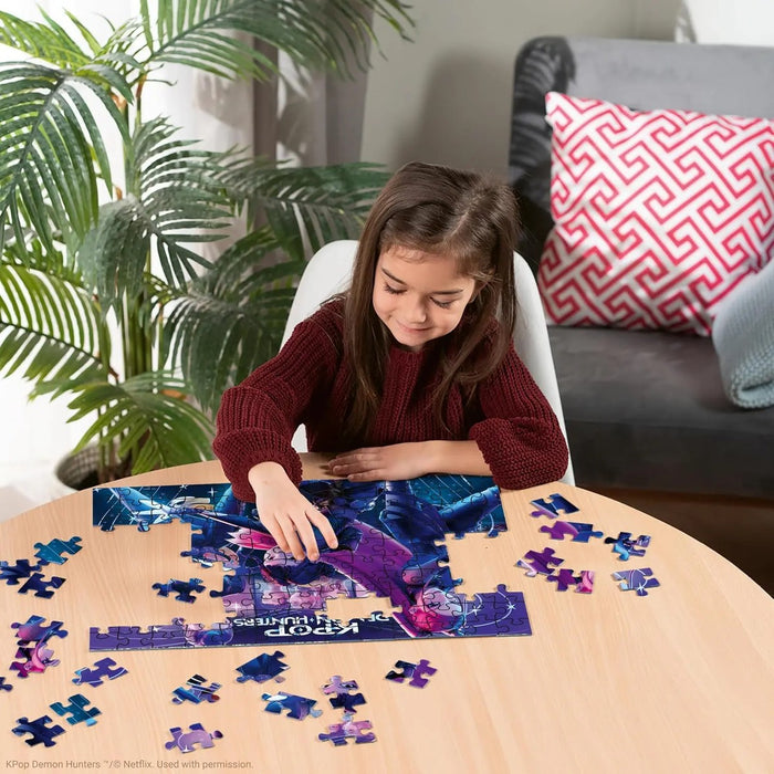 RAVENSBURGER K Pop Demon Hunters 4 Puzzle 100 Pezzi