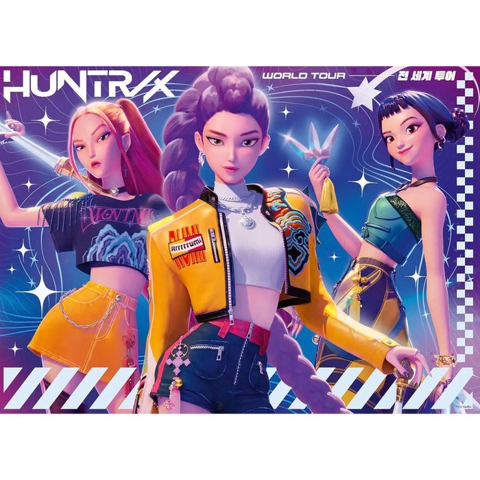 RAVENSBURGER K Pop Demon Hunters 4 Puzzle 100 Pezzi