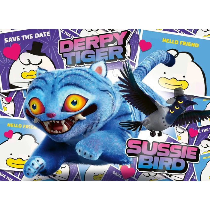 RAVENSBURGER K Pop Demon Hunters 4 Puzzle 100 Pezzi