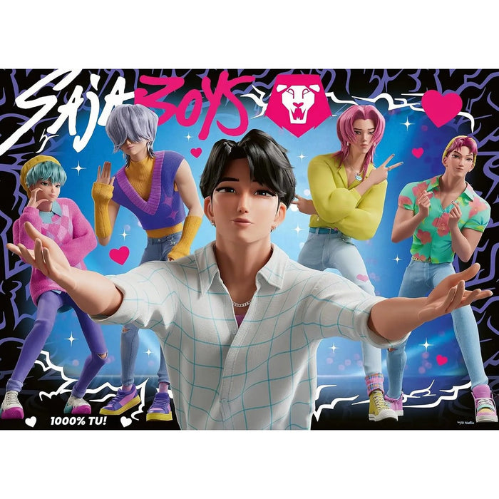 RAVENSBURGER K Pop Demon Hunters 4 Puzzle 100 Pezzi