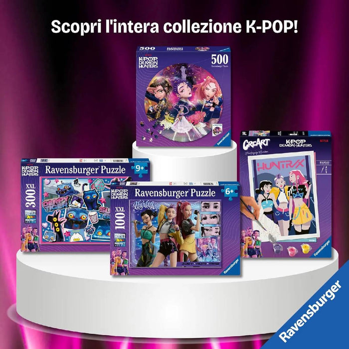 RAVENSBURGER Kpop Demon Hunters Puzzle 300 Pezzi Xxl - 12004758