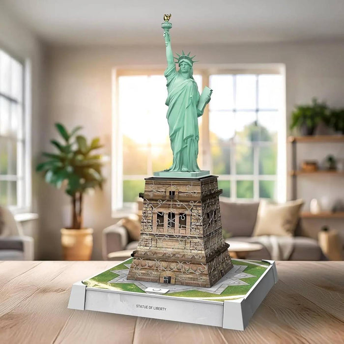 RAVENSBURGER Puzzle 3D Iconics Statua Della Libertà Con Luce Led - 12008027