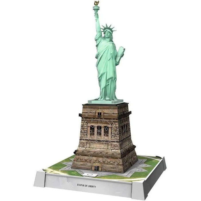 RAVENSBURGER Puzzle 3D Iconics Statua Della Libertà Con Luce Led - 12008027